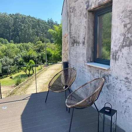 Quinta Do Ribeiro - Refugio Romantico Com Piscina Panoramica Junto Ao Geres Ferienhaus Arcos de Valdevez
